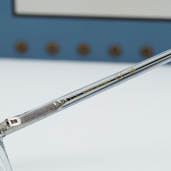 Gucci GG1998O 004 Square Eyeglasses - Transparent Grey 49mm - Picture 7 of 10